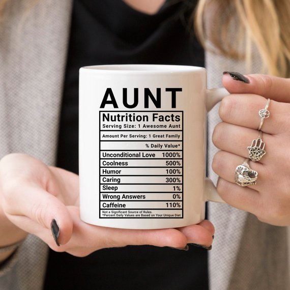 Mothers Day Gift For Aunt - Nutritional Facts