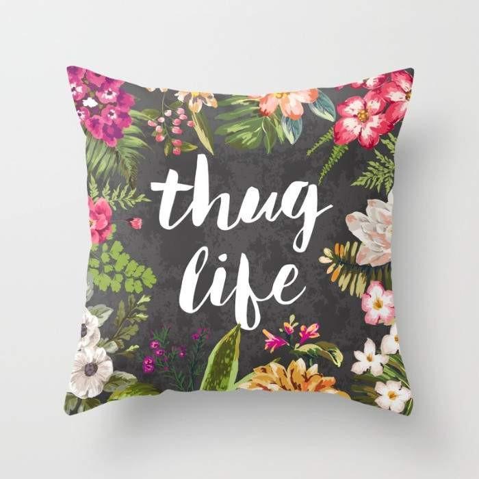 Thug Life Pillow